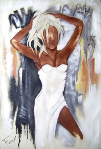 Tableau de Pierre Farel intitulé Bellezza