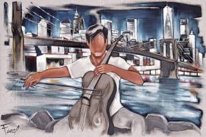 Tableau de Pierre Farel intitulé Brooklyn Concerto