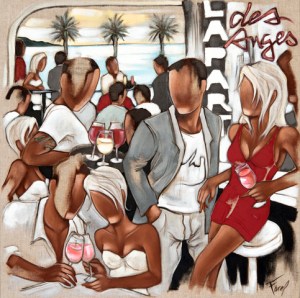 Tableau de Pierre Farel intitulé La part des Anges