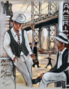 Tableau de Pierre Farel intitulé Once upon a time