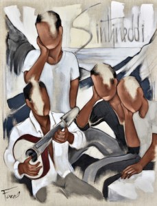 Tableau de Pierre Farel intitulé Sintineddi