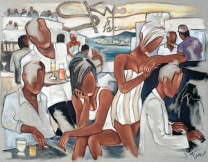 Tableau de Pierre Farel Intitulé Sky bar