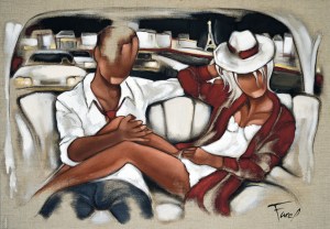 Tableau de Pierre Farel intitulé The way of love