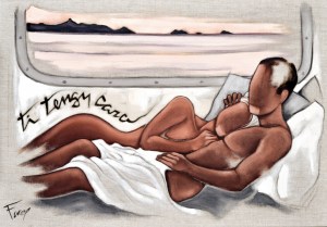 Tableau de Pierre Farel intitulé Ti tengu cara